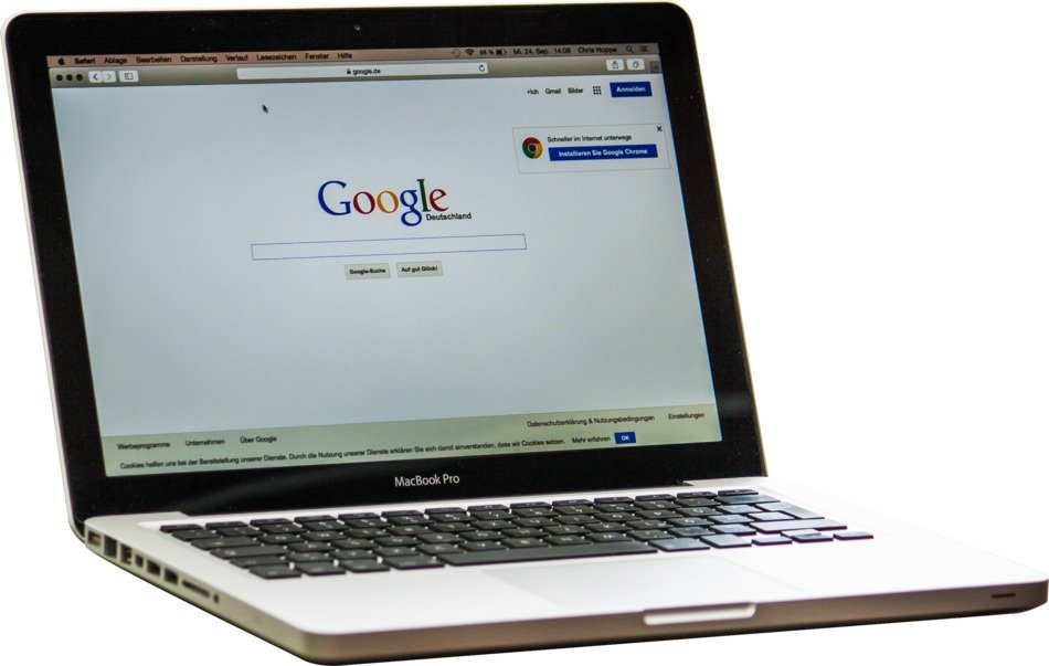 'Google' on the computer