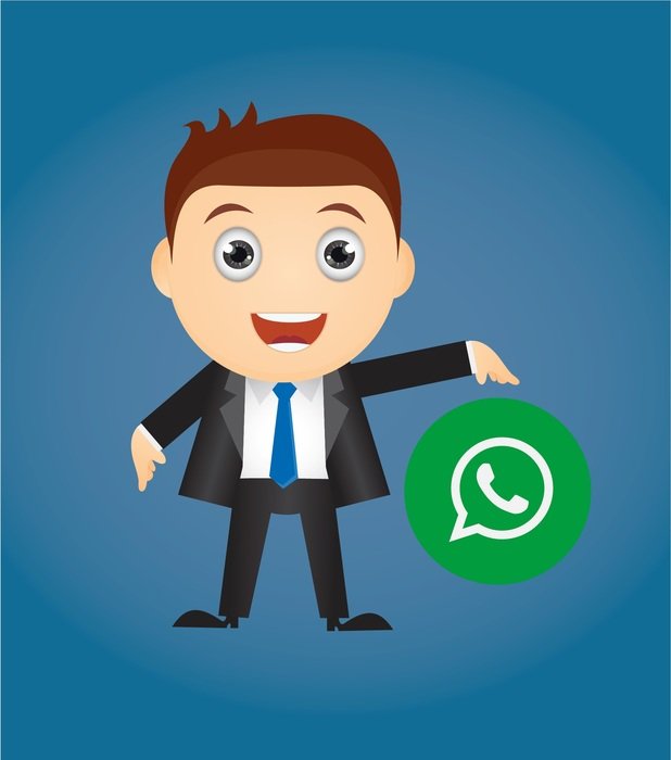 Business chating clipart