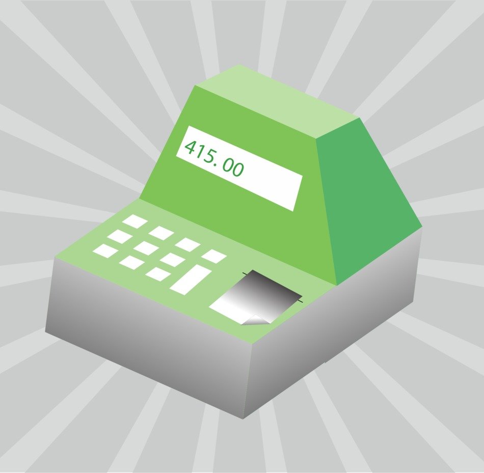 Green Cashbox drawing