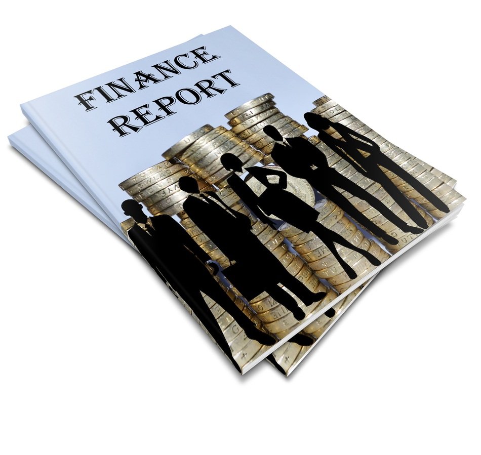 financial journals on the table