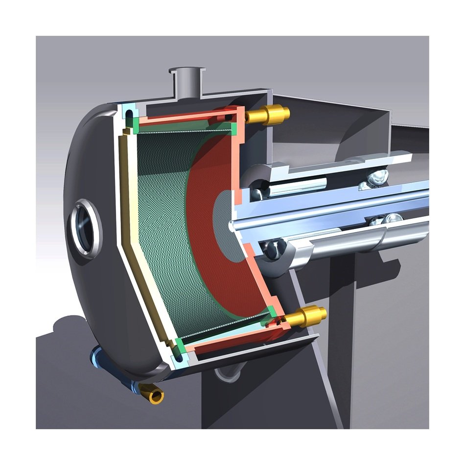 Functional parts of the centrifuge