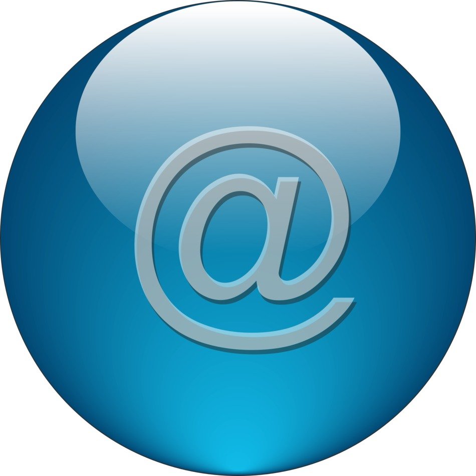 button with '@'