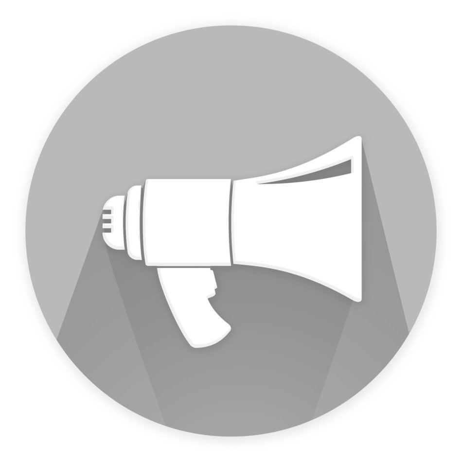 loudspeaker sound symbol