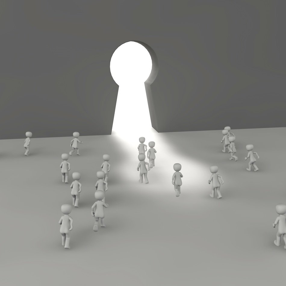 model of movement of people to the exit
