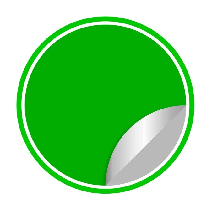 green label design
