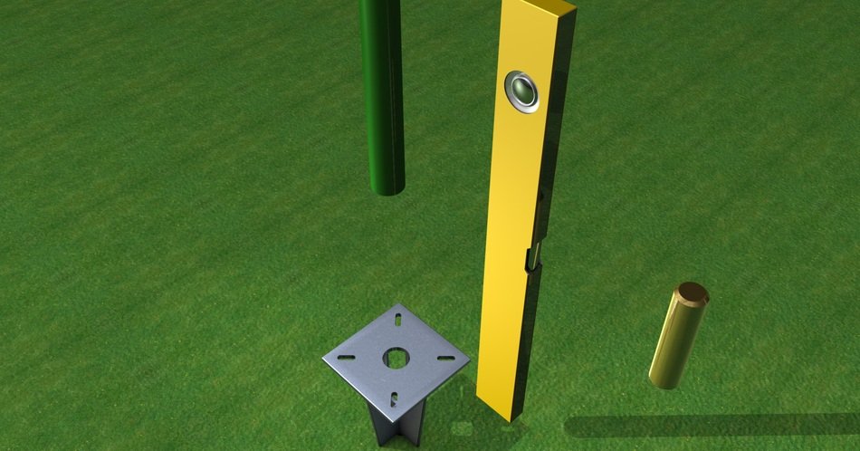 garden fence assembly