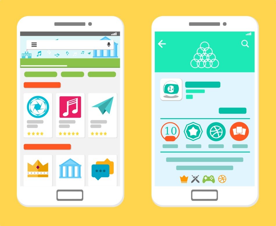 image of the game store on the android