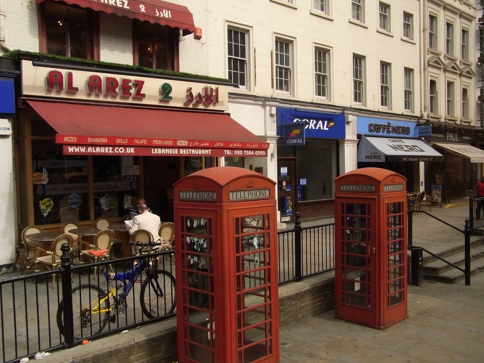 restaurant on the street in London alarez 2