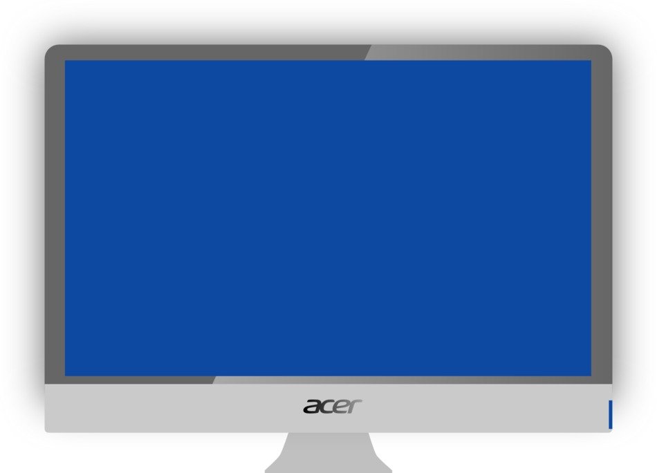 Computer Acer drawing