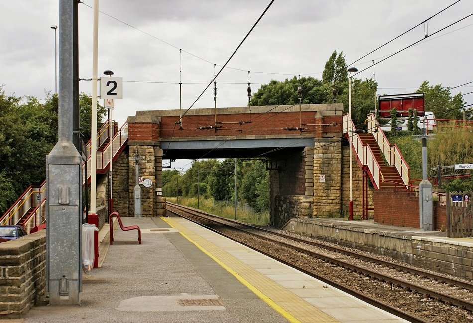 Bridge over the railway
