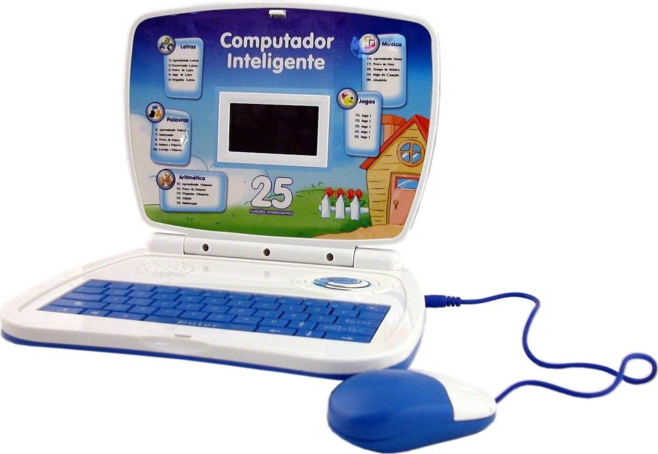 graphic image of a bright children's computer