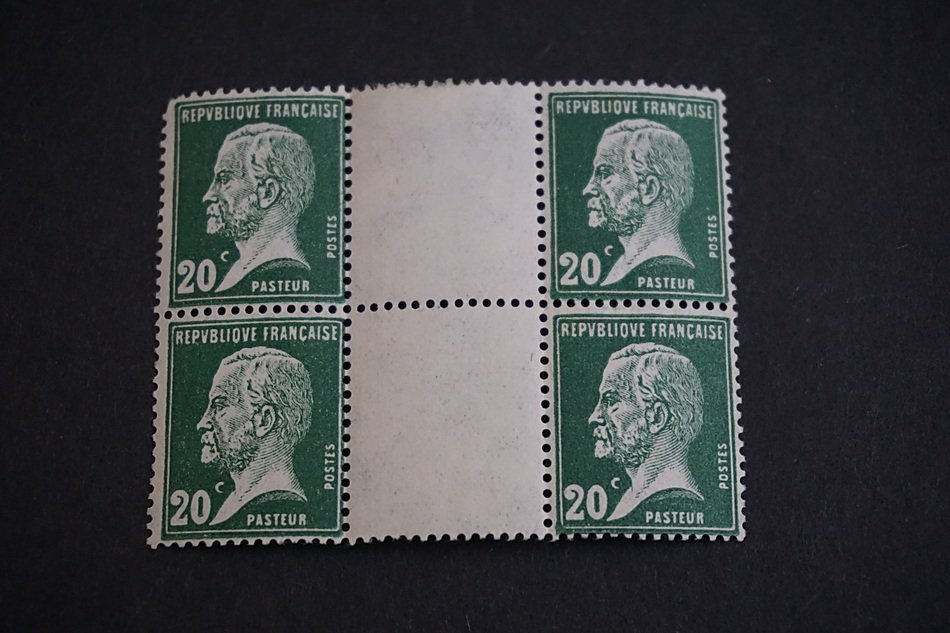 green stamps with a historical character
