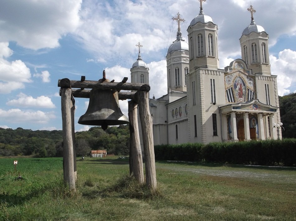 orthodox church and belfry