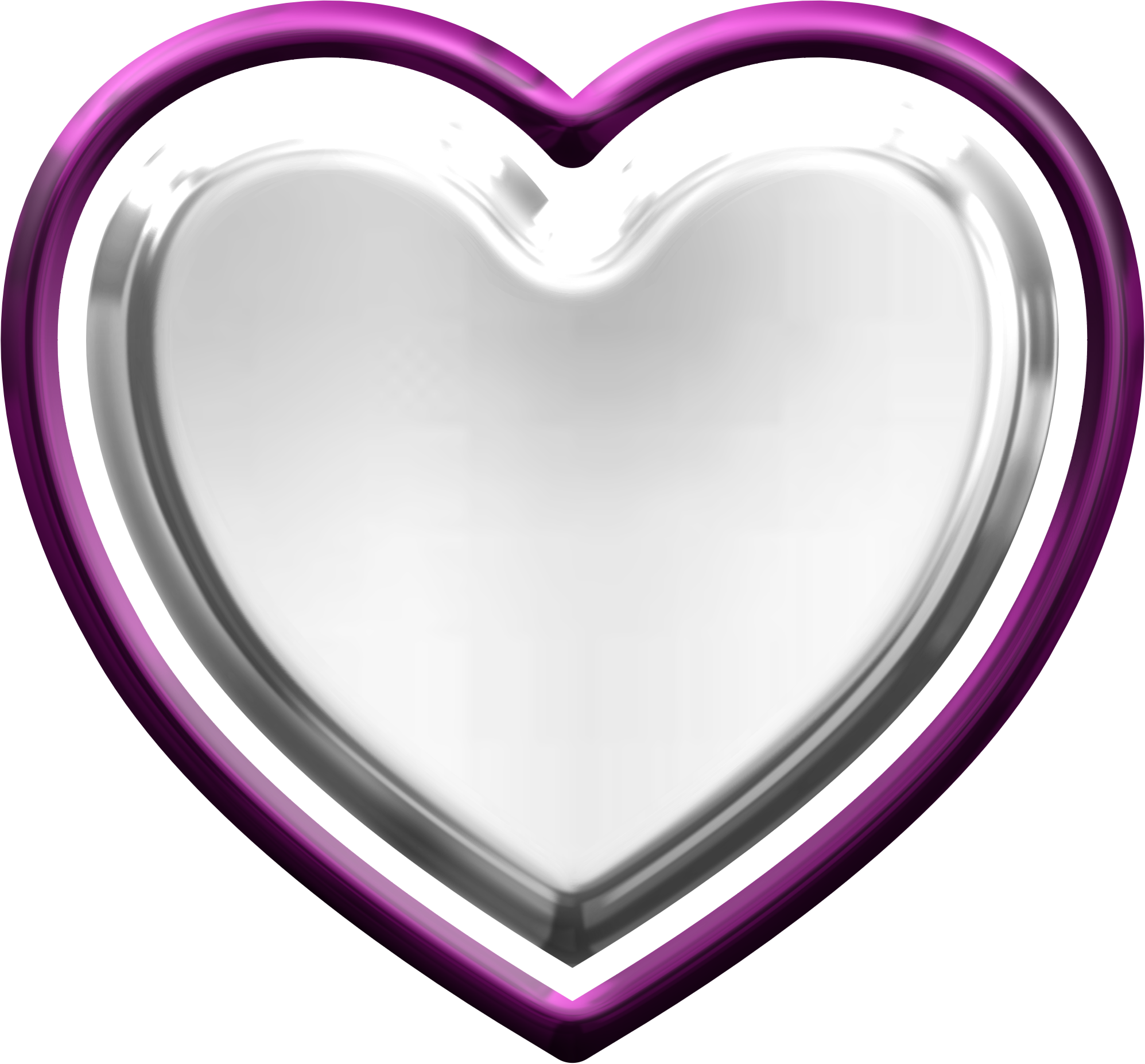 framed-metallic-symbol-of-love-free-image-download