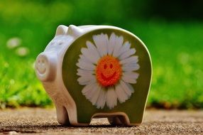 funny ceramic money box