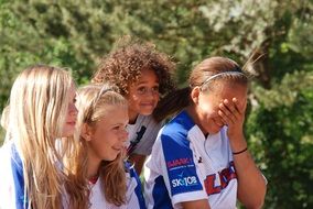the girls laugh