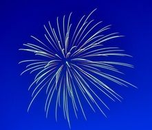 Fireworks Celebration as a drawing