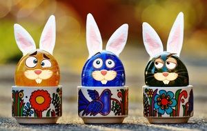Easter Eggs Funny compositions