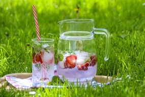 Strawberry Ice Tea