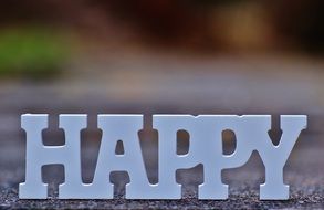 positive inscription happy