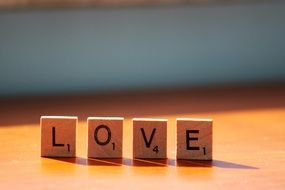 Love text Symbol