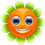 Botany sun cartoon drawing