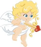 clipart,picture of romantic angel