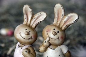 ceramic Easter Bunny