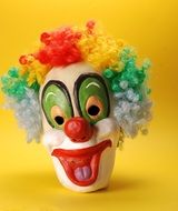 Clown Mask statuette