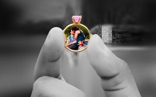 wedding ring in Dominican Republic