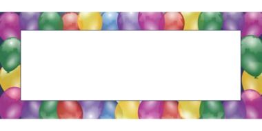 Balloons Frame
