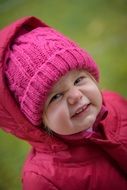 cute happy baby girl