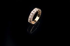 gold diamond ring for wedding