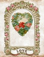 Ornate Vintage Frame drawing