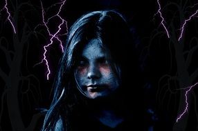Child Girl Flashes
