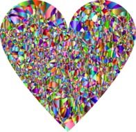 prismatic symbol of love
