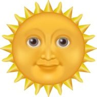 Happy Sun drawing
