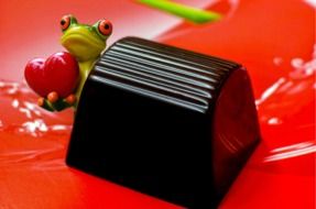 mon cherie chocolate candy as a sweet present
