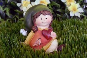 bright decoration for a garden