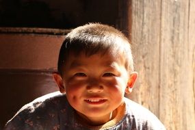 Child Chinese Village