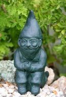 stone figure in the form of a gnome
