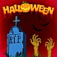 Halloween atmosphere clipart