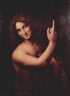 John the Baptist is a painting of Leonardo da Vinci