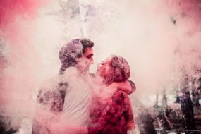 Cute Couple hugging