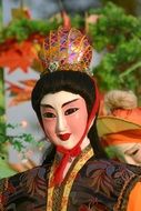 beautiful oriental Doll