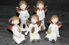 cute figures of angels