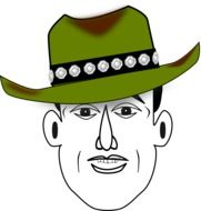 Comic cowboy characters