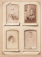 Vintage photo album