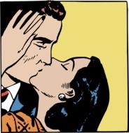 Kissing Love drawing