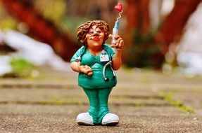 nurse figure with love medicine